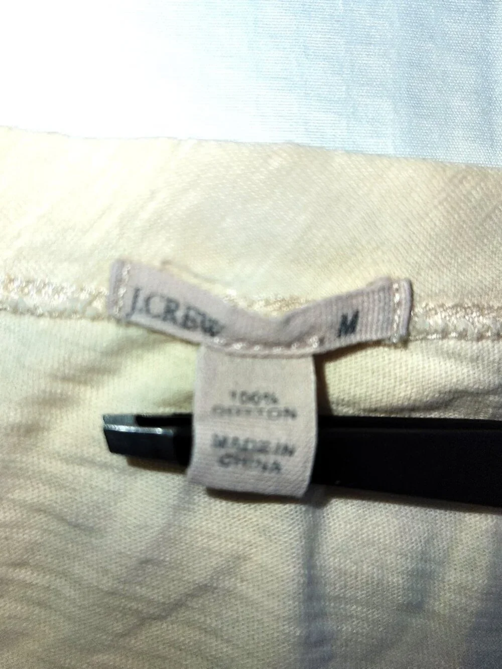J Crew Toujours Bicyclettes French Cotton T Shirt Medium